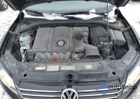 2013 Volkswagen Passat 2.5L Se из США, поврежденный, VIN 1VWBP7A33DC058580